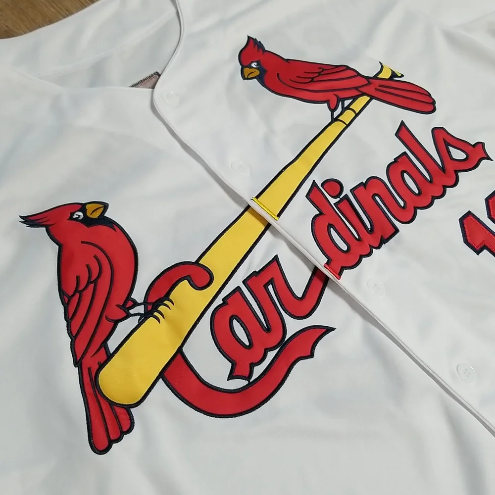 Matt Carpenter Cardinals World Series Mens XL Stitched New - Picture 4 of 12